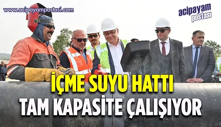 Kula’nın 120 milyon TL’lik içme suyu
                    yatırımı tam kapasite